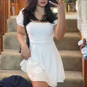 White dress for graduation!